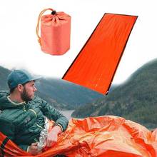 Survival Camping Sleeping Bag Storage Bag First Aid Hiking and Protection Aluminum Outdoor PE Film For Outdoor Tent Sun Cam R5D6 2024 - buy cheap