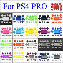 Full Sets Replacement Parts Buttons for PS4  For Sony PS4 Pro Slim Controller JDM jds-040 R2 L2 R1 L1 2024 - buy cheap