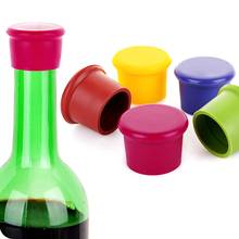Silicone Wine Stoppers Leak Free Wine Bottle Sealers for Beer Bottle Cap Fresh Keeping Sealers Reusable Wine Beer Cover 2024 - buy cheap