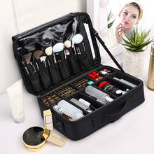 Professional Travel Makeup Case New Arrival Makeup Bag For Women Upgrade Large Capacity Cosmetic Bag 2024 - buy cheap