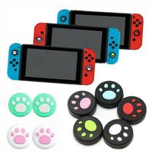 4pcs Kawaii Thumb Grips Cap Cover for Games Nintendo Switch & Switch Lite Joycon Joystick Controller Gamepad Thumbstick Case 2024 - buy cheap