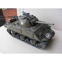 1:25 EUA Sherman M4A3 Emulational Tanque Médio Cartão de Papel Modelo de Construção DIY 3D Conjunto Militar Modelo de Construção De Brinquedos Educativos 2024 - compre barato