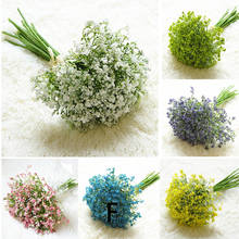 16Pcs Babies Breath Flower Bouquets Artificial Gypsophila Real Touch Babybreath Flower DIY Fake Flowers Wedding Party Home Decor 2024 - buy cheap