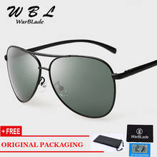 WarBLade Classic Men's Sunglasses Brand Designer Pilot Polarized Male Sun Glasses Eyeglasses For Men 2019 Hot 2024 - buy cheap