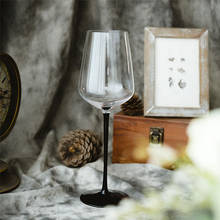 Роскошные Винные Бокалы из 2 предметов, Европейский прозрачный бокал Красного вина, чашка цвета шампанского, креативные вечерние бокалы для домашнего питья, свадебные подарки 2024 - купить недорого