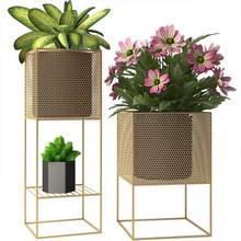 Living Nordic Designer Minimalist Indoor Living Room Floor Stand Balcony Creative Green Plant Shelf 2024 - buy cheap