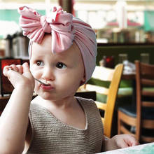 Diadema para bebé y niño pequeño, turbante con lazo para el pelo, accesorios para la cabeza 2024 - compra barato
