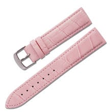 OTMENG Genuine Leather Watchband  12mm 14mm 16mm 18mm 19mm 20mm Watch accessories Women Men Belt Strap Multiple Colors Available 2024 - buy cheap