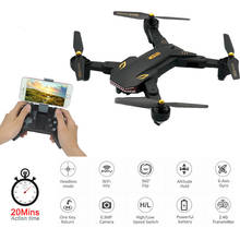 Selfie Dron Wide-angle 2MP HD Camera WiFi FPV One-Button Return Quadcopter 3D flips Headless mode RC Helicopter Drone Toys Gift 2024 - buy cheap