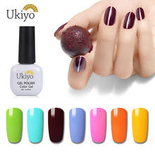 Ukiyo 8ml Macaron UV Gel Nail Polish Soak Off Candy Color Gel Polish Semi Permanent Lacquer Nail Art Paint Gellak Hybrid Varnish 2024 - buy cheap