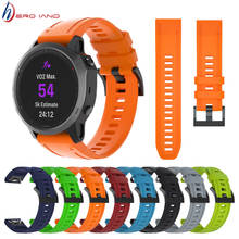 Correa de silicona deportiva de 20mm para reloj Garmin Fenix 6S/6S Pro/6S Sapphire/5S/5S Plus, pulsera de liberación rápida de ajuste fácil 2024 - compra barato