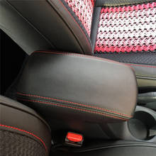 For Hyundai Creta ix25 2015 2016 2017 - 2019 Car Central Armrest Box Cover Center Console Protection Case Microfiber PU Leather 2024 - buy cheap