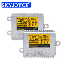 Skyjoyce-balastro hid ac 45w., unidades de 2 blocos digitais de ignição, para luz automotiva, kit de conversão para h1, h3, h7, h8, h11, 9005. 2024 - compre barato