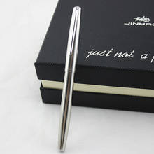 Jinhao 911 Pure Silver Steel Fountain Pen with 0.38mm Extra Fine Nib Smooth Writing Inking Pens for Christmas Gift 2024 - buy cheap