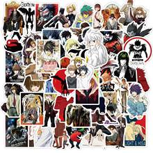 50 Pcs/pack Kawaii Anime Death Note Graffiti Stickers Waterproof Decal for Laptop Helmet Bicycle Luggage Computer Sticker Toys 2024 - buy cheap