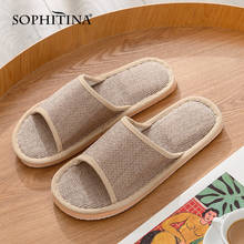 SOPHITINA Women Slipper Indoor Outside Leisure Comfortable Ladies Flat Shoes Peep Toe Shoes Women SY01 2024 - buy cheap