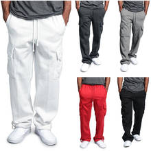 Pantalones Cargo para hombre, ropa de calle de Hip-Hop, para correr, gimnasio, Fitness, informales, gran oferta, 2021 2024 - compra barato