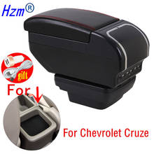 Подлокотник для Chevrolet Cruze, Универсальная автомобильная центральная консоль, аксессуары для модификации, двойной поднятый 2024 - купить недорого