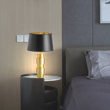 Post Modern Designer Luxury Table Lamp Gold Led Stand Desk Light Fixtures Luminaire for Beroom Bedside Study Lamp Home Deocr E27 2024 - buy cheap