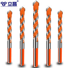 LICHANG 4-8pcs Overlord Drill Bits Concrete Wall Twist Triangle Carbide Metal Set Multifunctional Building Electric Tools Parts 2024 - buy cheap