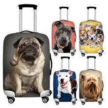 Twoheartsgirl-fundas impermeables para equipaje de 18/20/22/24/26/28/30/32 pulgadas, con estampado de perro y mascota, para maleta de viaje 2024 - compra barato