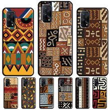 African Fabric Print Case For Realme 8i 9i 8 9 Pro C21 GT Neo 2 Master Cover For OnePlus 9R 8T Nord2 9 10 Pro 2024 - buy cheap