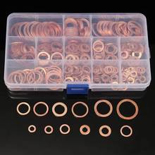 120 PCS Car Oil Seal Sheet Gaskets Copper Washers Car Repair Tools Assorted Garage Engine Washer Kit Auto Hardware Repair Kits 2024 - buy cheap