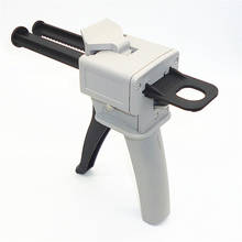 50ml AB Glue Gun Epoxy Glue Adhesive Dispenser Manual Caulking Gun Applicator Tool for 1:1 1:2 AB Glue Adhesive Dispensing 2024 - buy cheap