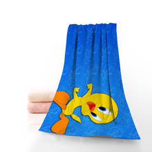 New Arrival Tweety Bird Towel  Multiple Color Microfiber Beach Bath Towel Sports Face Towel Customizable Printing Bath Towels 2024 - buy cheap