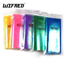 Wifreo-Película de Flash holográfica metálica reforzada, 5 bolsas X 15cm X 110cm, Material de ala de gancho 2024 - compra barato