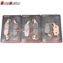 Copper sintering Front Rear Brake Pads For Kawasaki KLV 1000 LV 1000 A1H/A2H 2004-2005 2024 - buy cheap