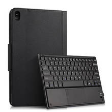 Funda para teclado táctil inalámbrico con Bluetooth para Lenovo Tab E10 E, 10 TB-X104L, TB-X104F, 10,1, de cuero PU, con soporte trasero de plástico 2024 - compra barato