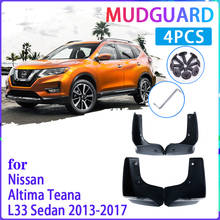 Car Mud Flaps for Nissan Altima Teana L33 Sedan 2013 2014 2015 2016 2017 Mudguard Splash Guards Fender Mudflaps Auto Accessories 2024 - buy cheap