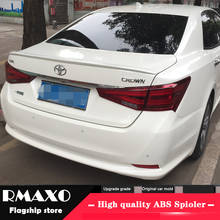 For TOYOTA Crown Spoiler 2013-2016  High Quality  ABS Material Car Rear Wing Primer Color Rear Spoiler 2024 - buy cheap