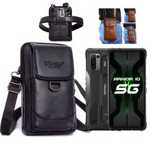 Funda de cuero para Ulefone Armor 10 5G, funda de bolsillo para Ulefone Armor 8 9 11, cinturón, billetera con cremallera, bolso de hombro 2024 - compra barato