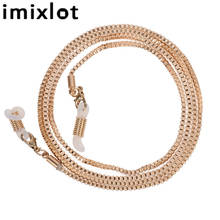 Imixlot New Classic Gold Color Vintage очки с цепочкой шнур для очков для чтения Держатель на шею цепочка для очков аксессуары 2024 - купить недорого