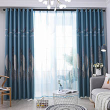 Sale-Top Sell Bedroom Curtains Polyester Living Room Curtain Treatment Blind Finished Drape Window Blackout Curtain Home Textile 2024 - buy cheap