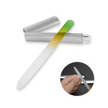 1pc Plastic Box Durable Nail File Manicure Device Tool Glass Sanding Nail File Art Manicure Buffer Glass Polisher Sanding Tool 2024 - buy cheap