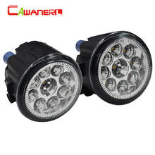 Cawanerl H8 H11 Автомобильный светодиодный светильник, противотуманный светильник, дневной ходовой светильник, белый, синий, оранжевый, 12 В постоянного тока для Infiniti EX37 QX50 FX37 QX70 Q60 Q70 2024 - купить недорого