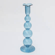 Portavelas de vidrio para decoraciones de boda, candelabro Vintage, portavelas de vidrio 2024 - compra barato