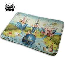 Garden Of Earthly Delights Paradise By Hieronymus 3D Soft Non-Slip Mat Rug Carpet Cushion Surreal Fine Art Eden Heaven 2024 - buy cheap