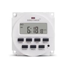 BIG LCD Digital 220V Programmable Timer Switch with Countdown Time Function 2024 - buy cheap