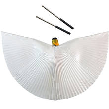 Belly Dance Isis Wings with Free Telescopic Sticks Adult Women Accessory Bollywood Oriental Egypt Egyptian Wings Indian Costume 2024 - buy cheap