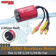 Surpass Hobby-Motor sin escobillas para coche teledirigido, 2030, 2040, 3900KV, 4500KV, 6500KV, 7200KV, 2S, 1/20, 1/18, 1/24 2024 - compra barato