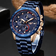 2021 New LIGE Top Brand Luxury Mens Watches 30m Waterproof Date Clock Male Sports Watch Men Quartz Wrist Watch Relogio Masculino 2024 - buy cheap