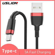 USLION USB Type C Cable 3m For Samsung Galaxy A50 S10 S9 Huawei P30 3.1 Fast Charging Charger For Xiaomi Redmi Note 7 Data Cord 2024 - buy cheap