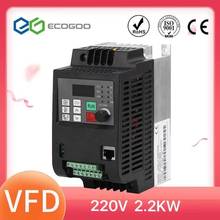 VFD Inverter VFD 1.5KW /2.2KW Frequency Inverter ZW-CT1 3P 220V Output Frequency Converter Variable Frequency Drive 2024 - compre barato