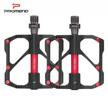 PROMEND Aluminum Alloy Mtb Pedals Road Bike Pedals 3 Bearing Ultralight Pedals Cycling Pedals Bicycle Accessories 2024 - buy cheap