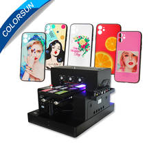 Colorsun Automatic A3 UV Flatbed Printer with bottle holder for Phone case Cylinder UV printer for glass acrylic metal printer 2024 - buy cheap