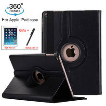 360 Degree Rotating Leather Smart Coque For iPad Air 2 1 Case Cover for iPad 9.7" 2018 2017 Case 5th 6th Generation Funda 10.2" 2024 - buy cheap